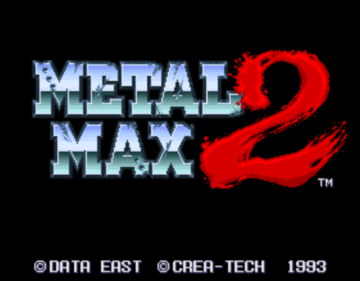 Metal Max 2 Title Screen